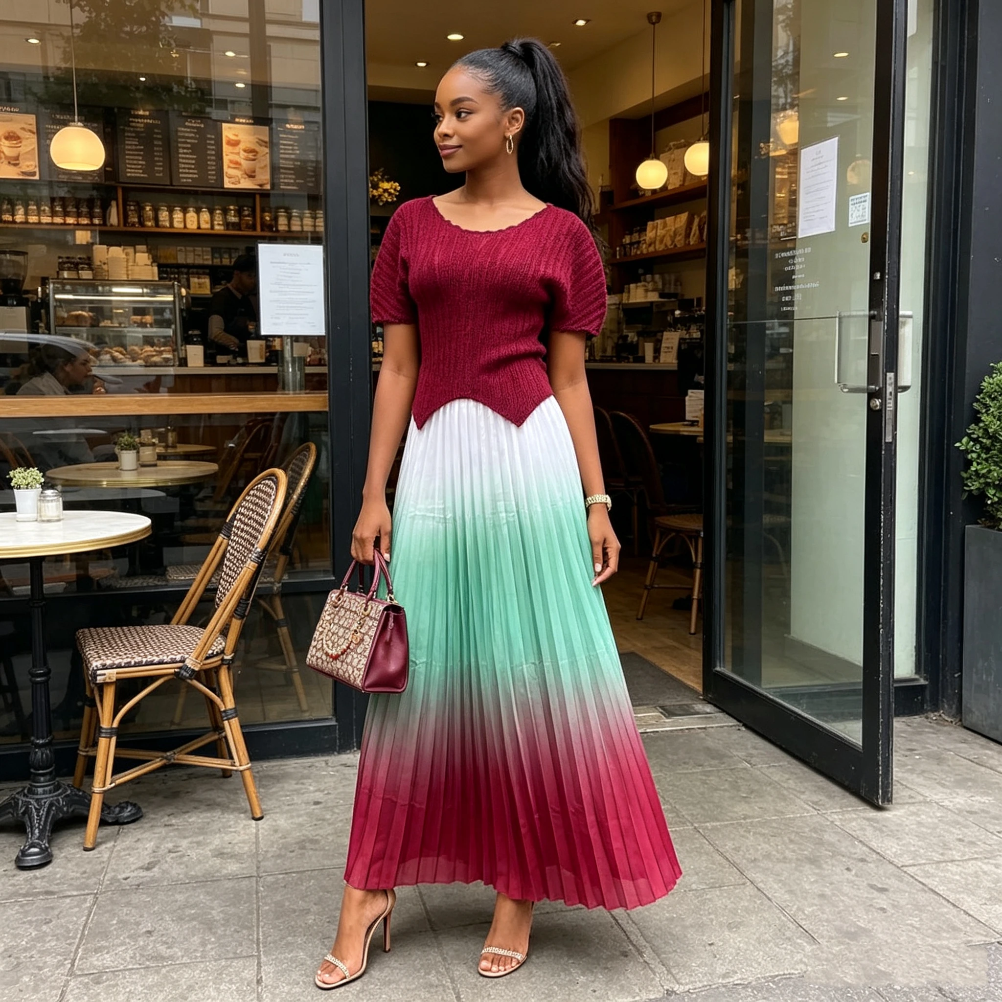 Miyake's Pleated Dress for Plus-Size Women Elegant Casual Style Elegant Style Plus-size Women