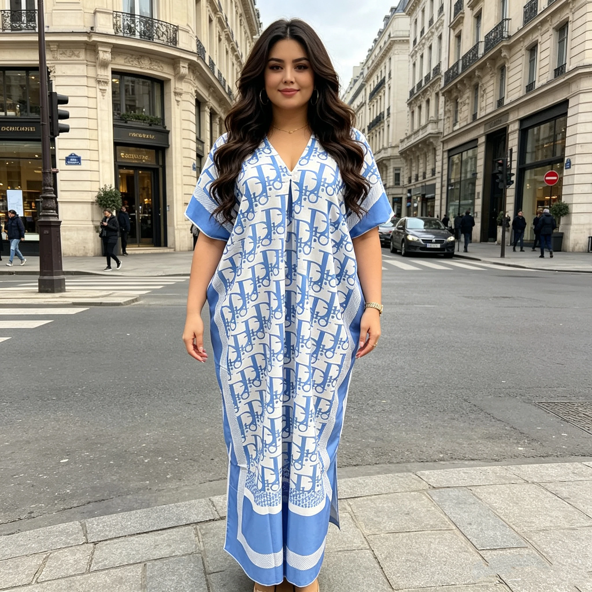 Cross-Border Summer Beach Vacation Maxi Dress Long-Silk Indian Pakistani Clothing Plus Size Muslim Lehenga Party Choli for - 图片 4