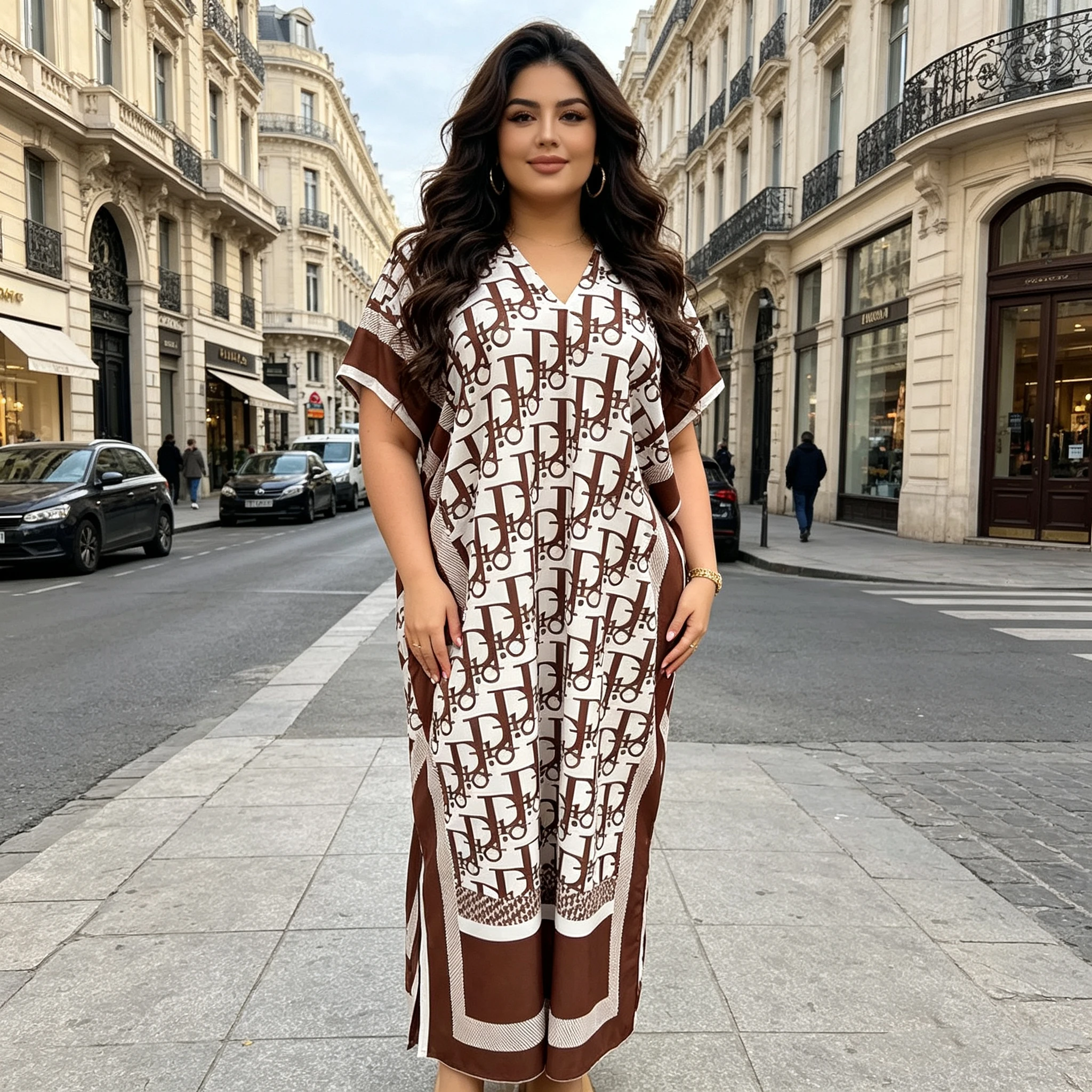 Cross-Border Summer Beach Vacation Maxi Dress Long-Silk Indian Pakistani Clothing Plus Size Muslim Lehenga Party Choli for - 图片 6